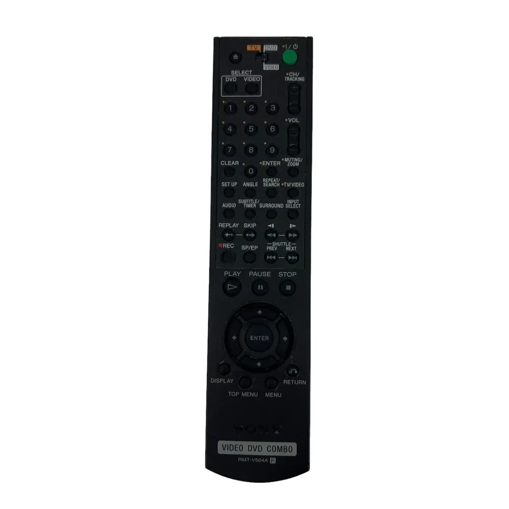 Sony RMT-V504A Remote Control Genuine OEM Video DVD Combo